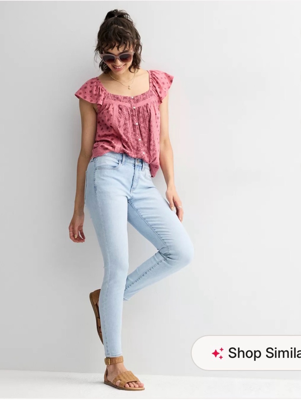 SO Light Blue ‘my favorite pair of jeans I outgrew’ Women Jeans